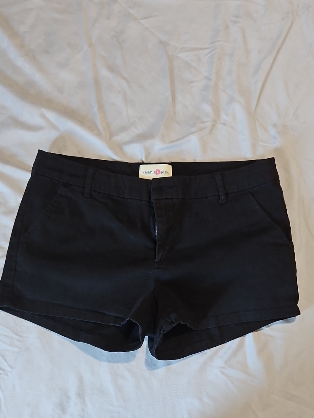 Wishful Park Black Women's Jean Shorts